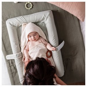 Cape de bain 2 en 1 pour bébé rose Candide