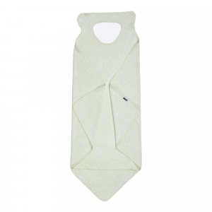 Cape de bain 2 en 1 pour bébé vert d'eau Candide