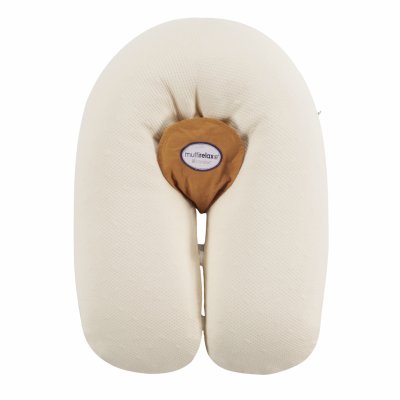 Coussin d'allaitement multirelax+ organic coton beige