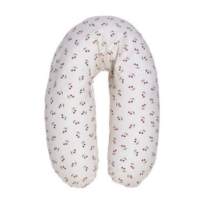 Coussin d'allaitement cerises