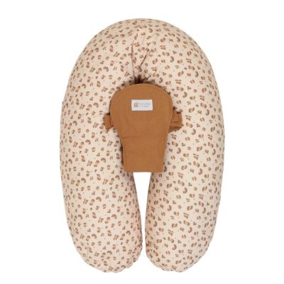 Coussin d'allaitement multirelax+ jersey léopard