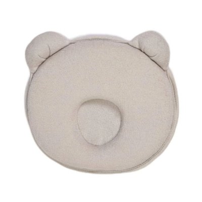 Cale tête bébé p'tit panda gris