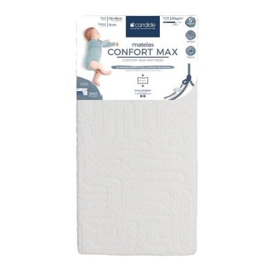 Matelas bébé confort max déhoussable 70 x 140 cm