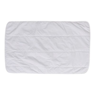 Couette pour enfant 100 x 140 cm en coton bio blanc