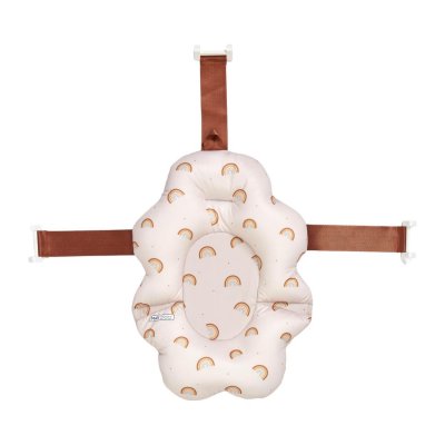 Coussin de bain arc-en-ciel