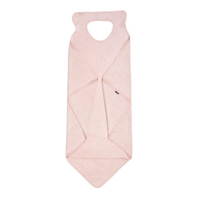 Cape de bain 2 en 1 pour bébé rose