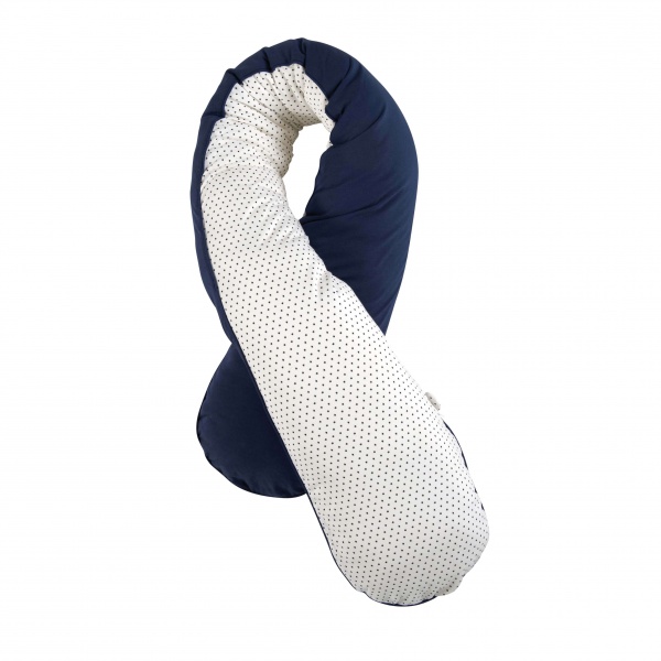 Coussin confort evolutif jersey bleu marine/etoiles
