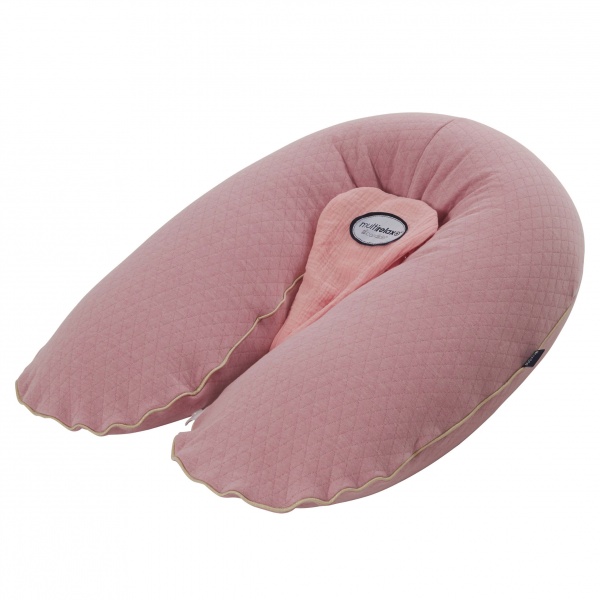 Coussin multirelax jersey matelassé mes jolis songes rose