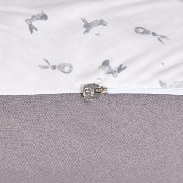 Coussin d'allaitement multirelax+ polyester coton gris/étoiles Candide