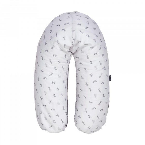 Coussin d'allaitement lapins Candide