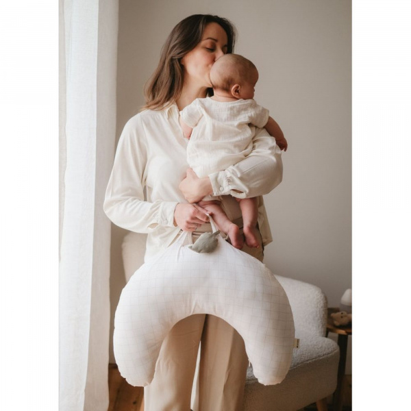 Coussin de maternité et d'allaitement mini moon Candide