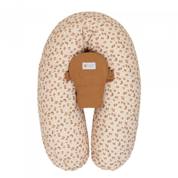 Coussin d'allaitement multirelax+ jersey léopard Candide