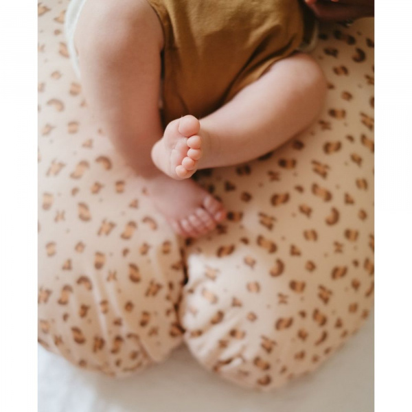 Coussin d'allaitement multirelax+ jersey léopard Candide