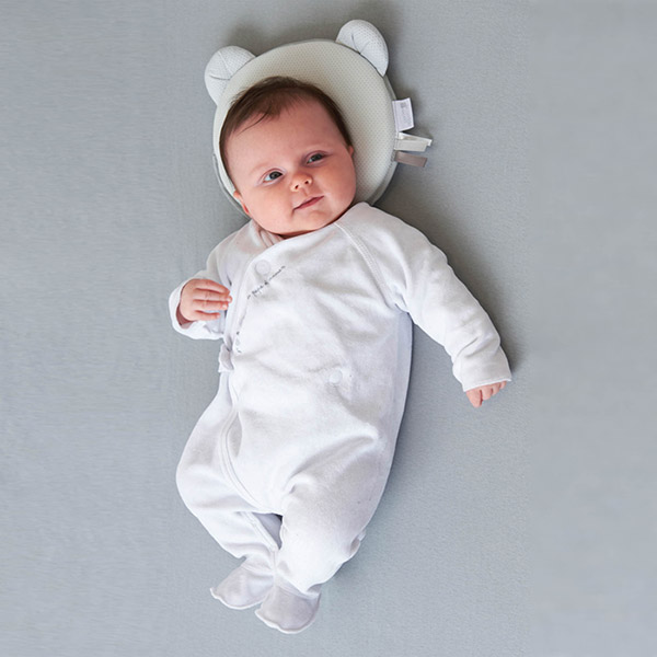 Cale tête bébé p'tit panda air + blanc Candide