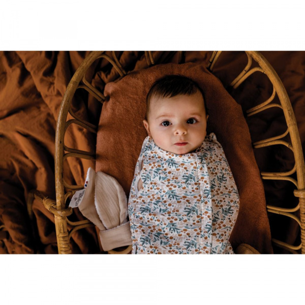 Gigoteuse d'emmaillotage 2 en 1 gaspard et lily - 0 à 3 mois Candide