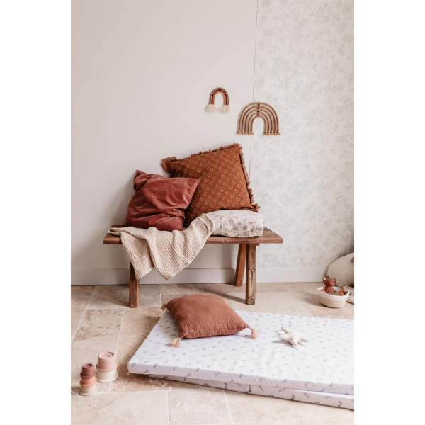 Matelas de voyage 60 x 120 cm lapins Candide