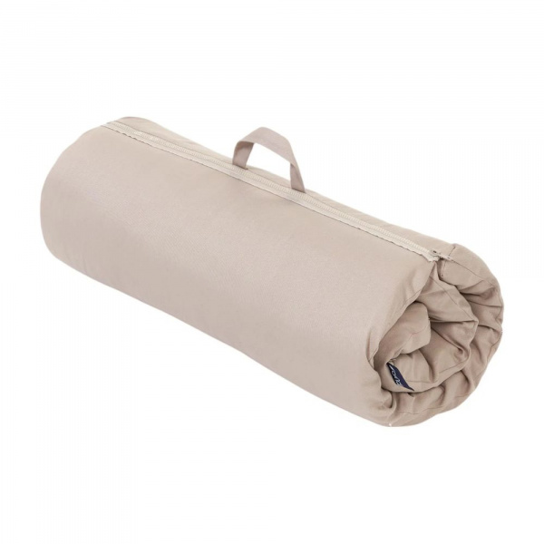 Matelas de voyage 60 x 120 cm roll & go beige Candide