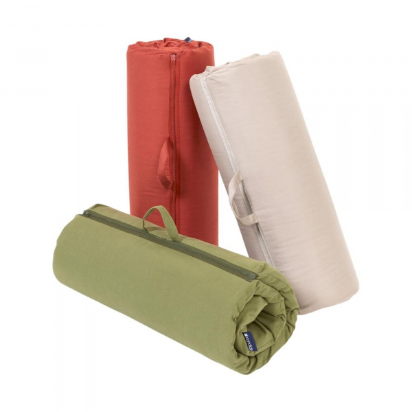 Matelas de voyage 60 x 120 cm roll & go beige Candide