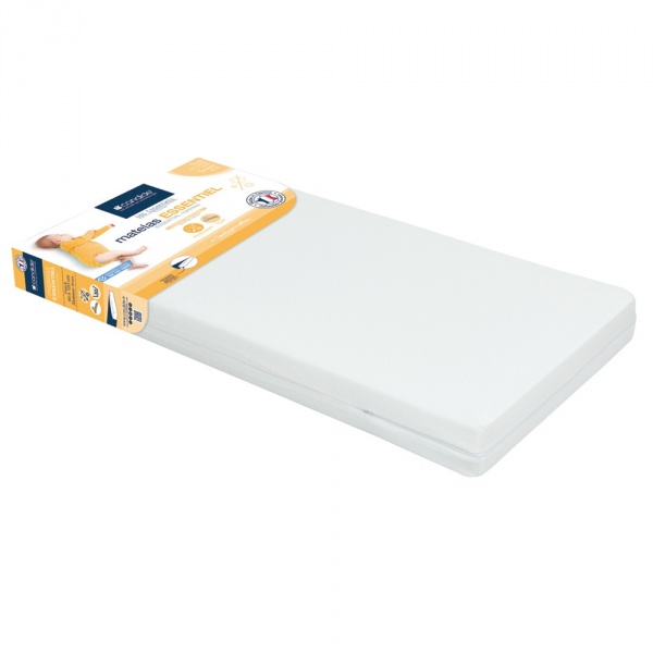 Matelas bébé essentiel déhoussable 60 x 120 cm Candide