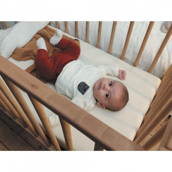 Matelas de berceau cododo organic coton 50 x 83 cm Candide