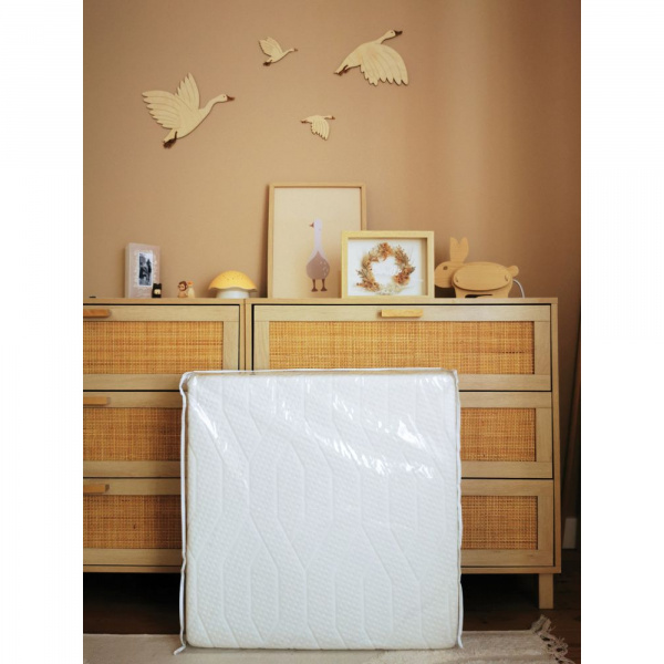 Matelas bébé zen pliant 60 x 120 cm déhoussable Candide