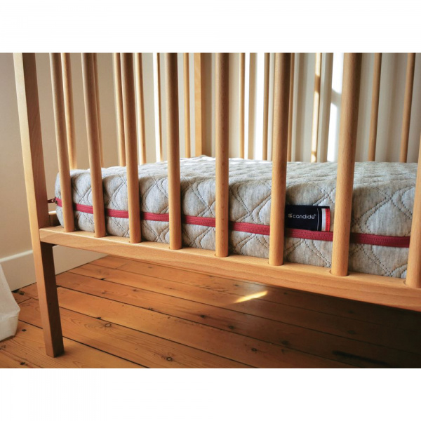 Matelas résilience déhoussable 360° 60x120x11 cm Candide