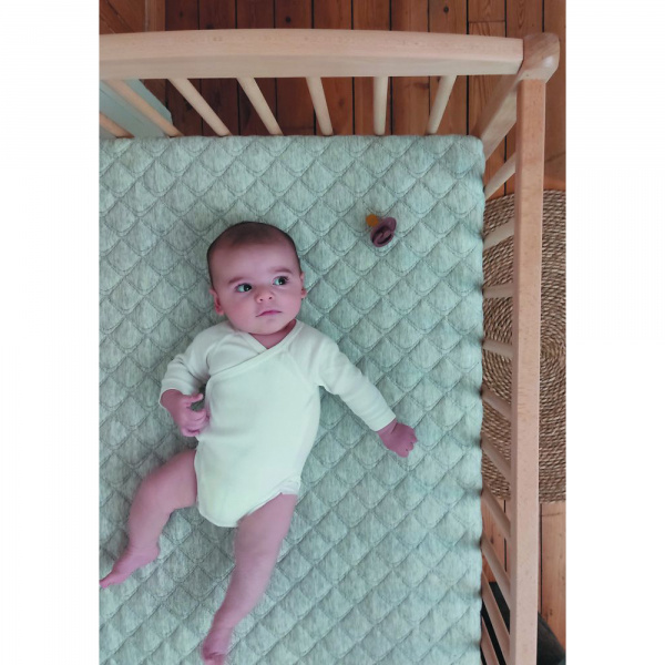 Matelas résilience déhoussable 360° 60x120x11 cm Candide