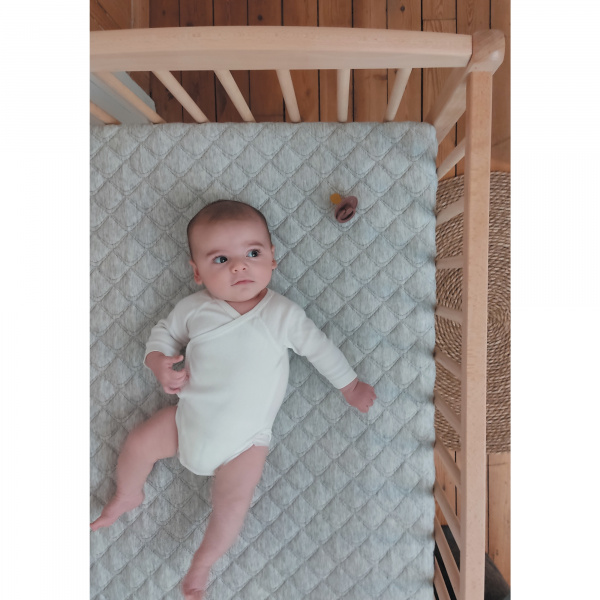 Matelas résilience déhoussable 360° 70x140x11 cm Candide