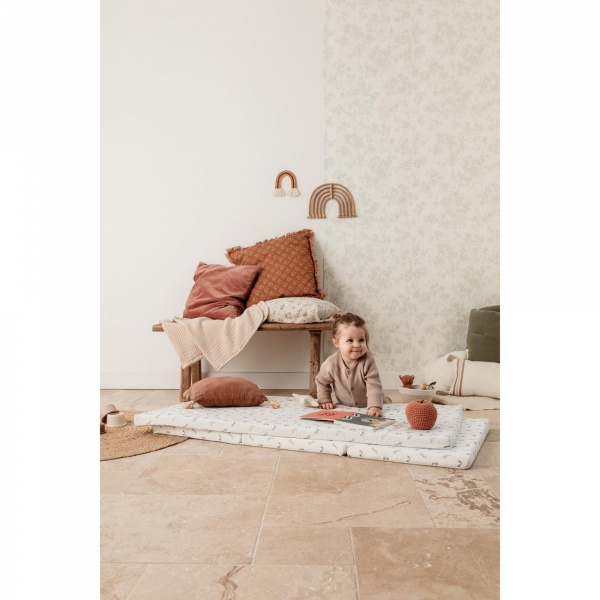 Matelas de voyage pliant 3 parties lapins Candide