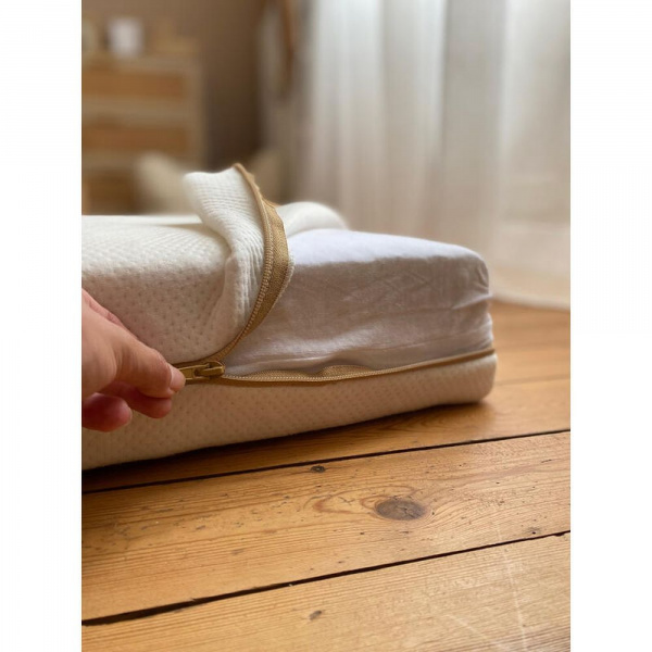 Matelas bébé coton déhoussable 60 x 120 cm Candide