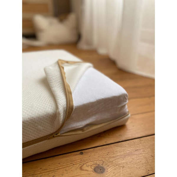Matelas bébé coton déhoussable 70 x 140 cm Candide
