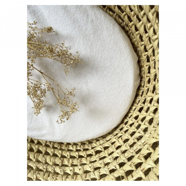 Alèse éponge viscose de bambou 40x80 cm blanc Candide