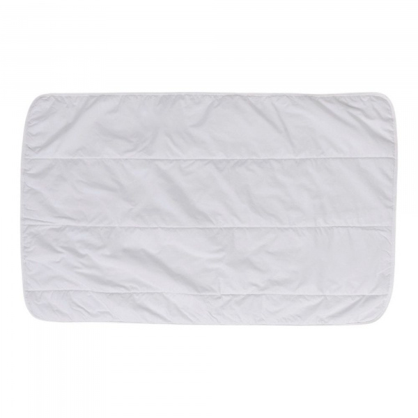 Couette pour enfant 100 x 140 cm en coton bio blanc Candide