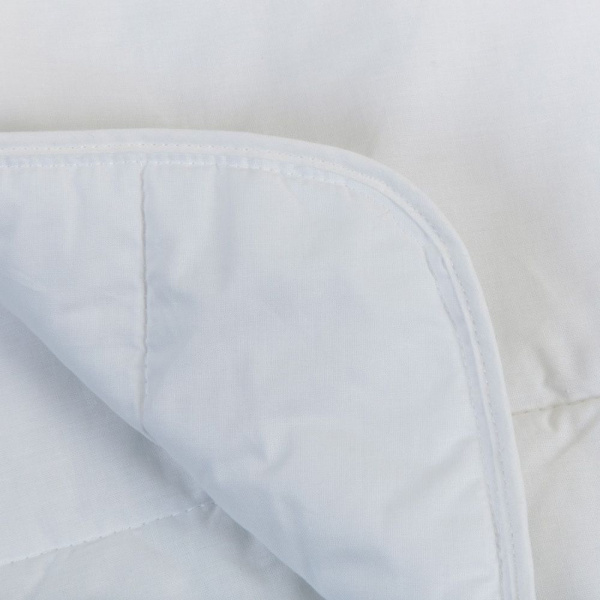 Couette pour enfant 100 x 140 cm en coton bio blanc Candide