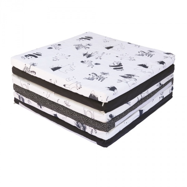 Tapis de motricité xl black & white experience Candide
