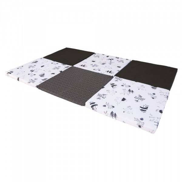 Tapis de motricité xl black & white experience Candide