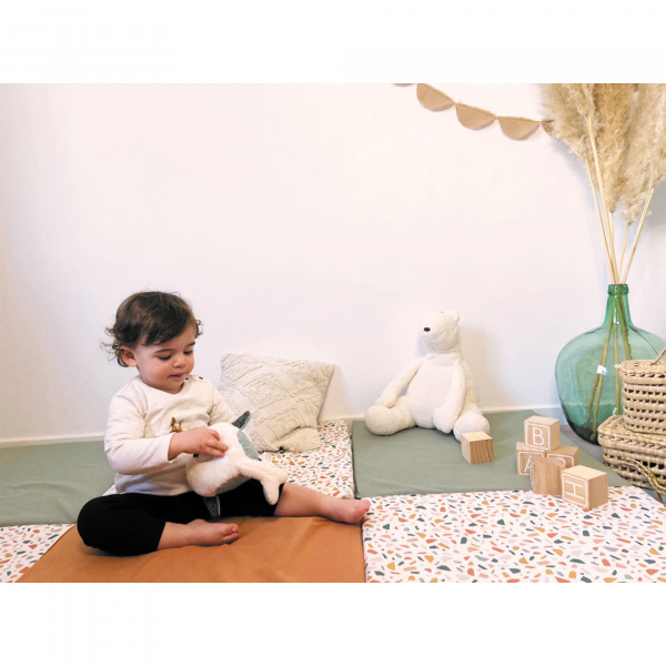 Tapis de motricité xl terrazzo Candide