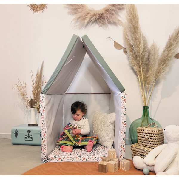 Tapis de motricité xl terrazzo Candide