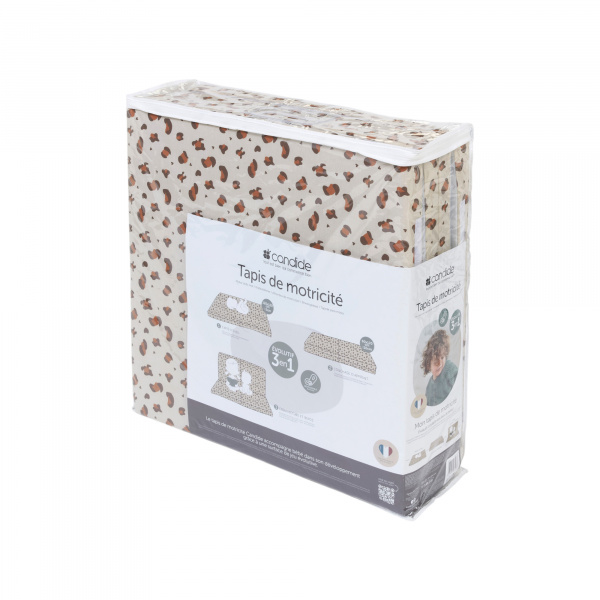 Tapis de motricité léopard Candide