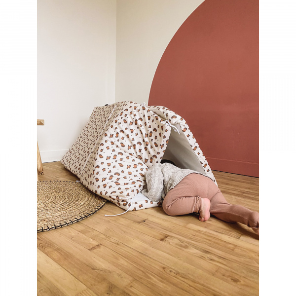 Tapis de motricité xl léopard Candide
