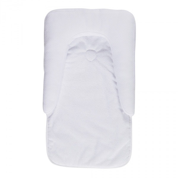 Matelas a langer douillet 2 en 1 gris chiné Candide