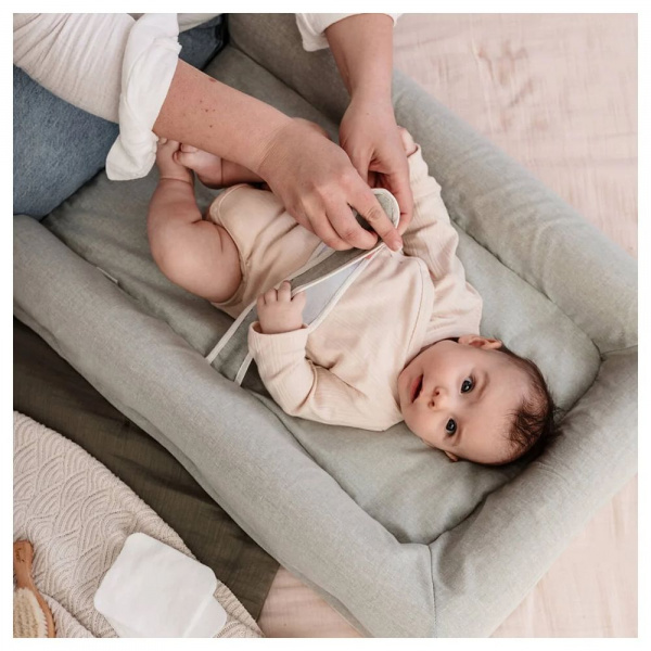 Matelas a langer mat confort gamme experte gris Candide