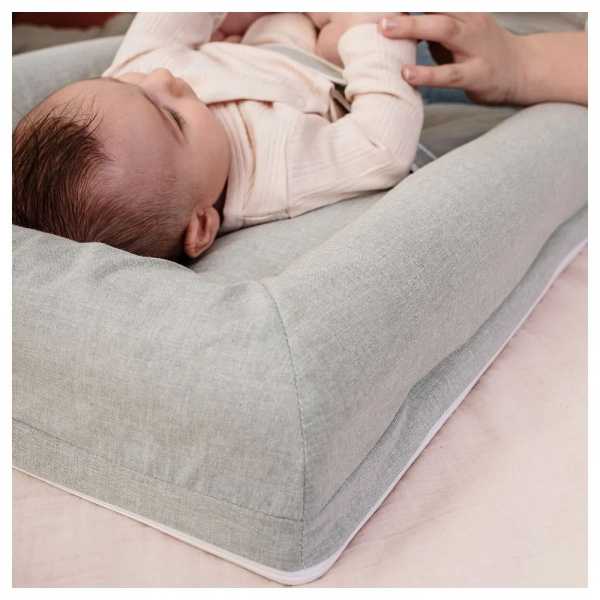 Matelas a langer mat confort gamme experte gris Candide