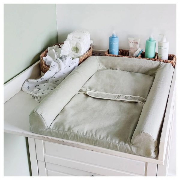 Matelas a langer mat confort gamme experte gris Candide