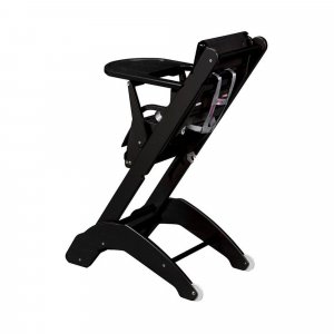 Chaise haute bébé évolutive manon laqué noir Combelle