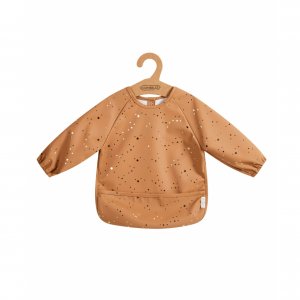 Bavoir tablier à manches etoiles Combelle