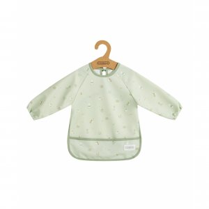 Bavoir tablier à manches vert Combelle