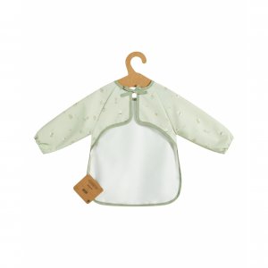 Bavoir tablier à manches vert Combelle