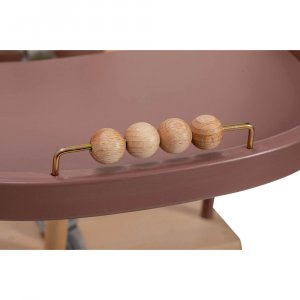 Chaise haute évolutive marcel hybride vieux rose Combelle