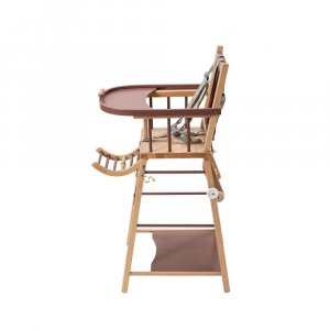 Chaise haute évolutive marcel hybride vieux rose Combelle